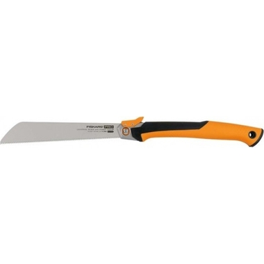 Пила Fiskars тяговая складная PowerTooth 250 мм, 13 зубьев на дюйм 1062933