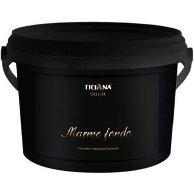 Акриловая грунтовка Ticiana DeLuxe Marmo с мраморной крошкой, 4 л 4300004502