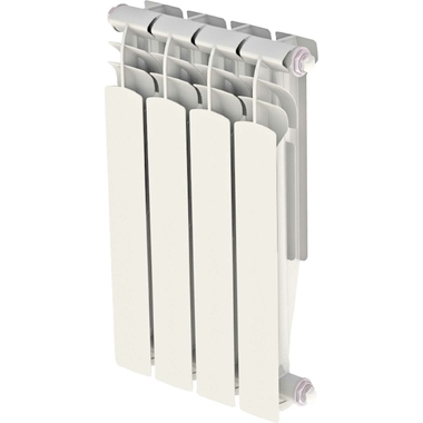 Алюминиевый радиатор отопления НРЗ серия Оптима 4 секции 500/100 4603335720443