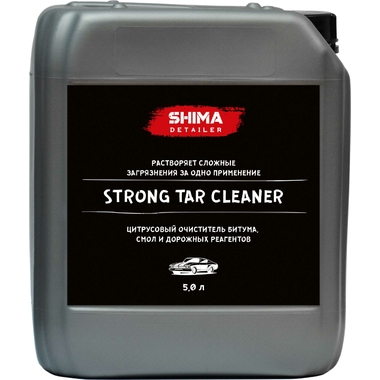Очиститель битума SHIMA DETAILER STRONG TAR CLEANER 5 л 4603740921916
