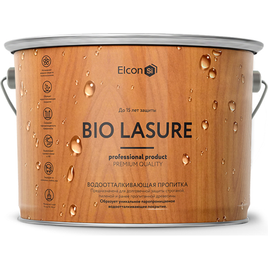 Водоотталкивающая пропитка для дерева Elcon Bio Lasure (палисандр; 2 л) 00-00461948