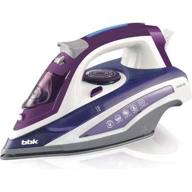 Электрический утюг BBK ISE-2404 фиолетовый