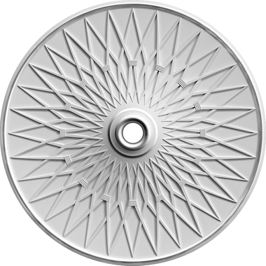 Потолочная розетка под люстру Artpole (гипсовая; цвет белый; диаметр 448 мм) SR106
