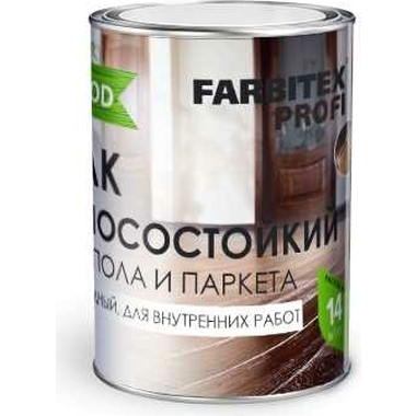 Паркетный алкидно-уретановый лак FARBITEX (износостойкий; высокоглянцевый) 4300009062