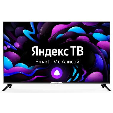 43" Телевизор Hyundai H-LED43BU7003, 4K Ultra HD, черный, СМАРТ ТВ, Яндекс.ТВ