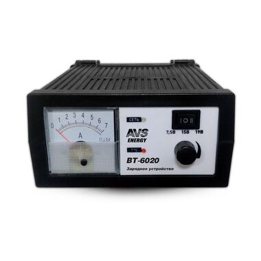 Зарядное устройство для АКБ AVS BT-6020, 7 A, 6-12 В A78867S