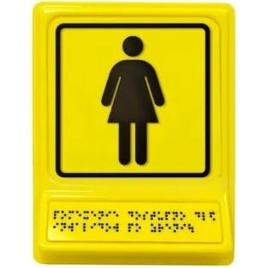Пиктограмма PALITRA TECHNOLOGY женский общественный туалет 902-0-ngb-g6-zh