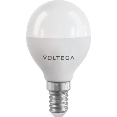Светодиодная лампа VOLTEGA WIFI Шар E14 cct 5W 2428