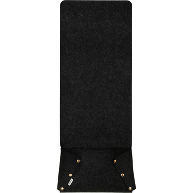 Органайзер для дивана/кресла QWERTY из фетра, 32x6х80 см, 3,8 л, цвет темно-серый 66536