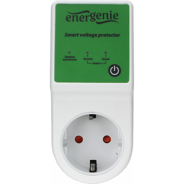 Реле напряжения Energenie EHB8-1 15A, белое