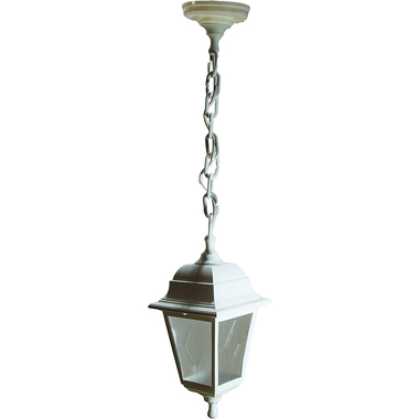 Уличный архитектурный подвесной светильник Uniel UUL-A01H 60W/E27 IP44 WHITE UL-00009492