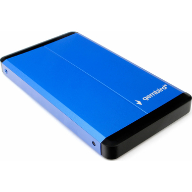 Внешний корпус Gembird 2.5", синий, USB 3.0, SATA, металл, EE2-U3S-2-B