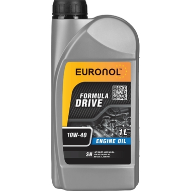 Моторное масло EURONOL DRIVE FORMULA 10w-40, SN, 1 л 80016