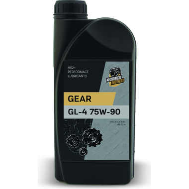 Трансмиссионное масло MECHANICAL BROTHERS Gear GL-4, 75W-90 1л 4673725541392