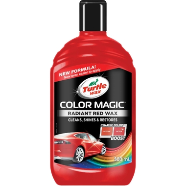 Восковой красный автополироль Turtle Wax TW COLOR MAGIC RADIANT RED WAX 500ML 52711