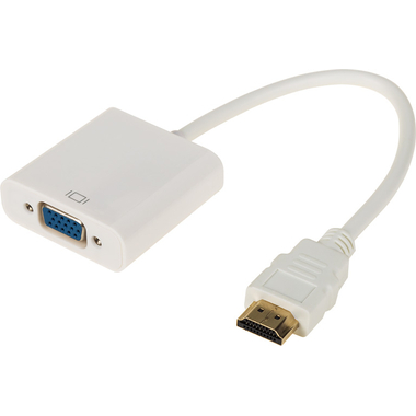 Переходник REXANT HDMI - VGA с аудио 3, 5мм с питанием 17-6934