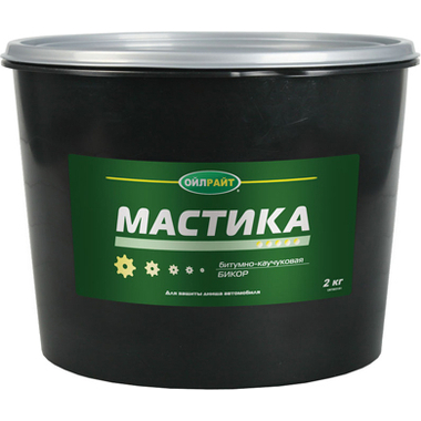 Мастика OILRIGHT Бикор 2 кг, пластиковая банка 8031