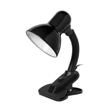 Настольный светильник Smartbuy Е27 с прищепкой Black SBL-DeskL01-Black