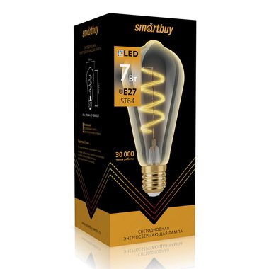 Лампа Smartbuy LED ART SBL-ST64Art-7-30K-E27