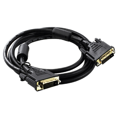 Кабель DVI M24+1 - DVI M24+1 5bites Dual Link ферритовые кольца позолоченные контакты 2м APC-096-020