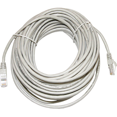 Патч-корд TDM народный U/UTP Cat 5e 4PR 24AWG PVC, литой 15 м, серый SQ0115-0009