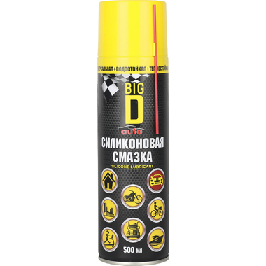 Силиконовая смазка BIG D 500 мл ASC9001