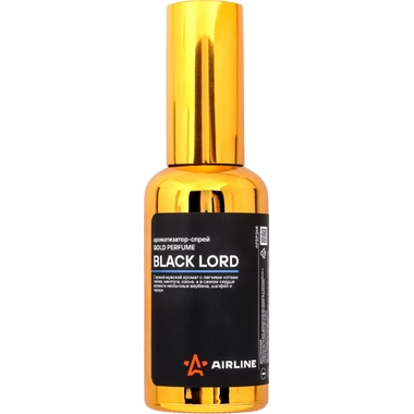 Ароматизатор-спрей Airline GOLD Perfume BLACK LORD, 50 мл AFSP268