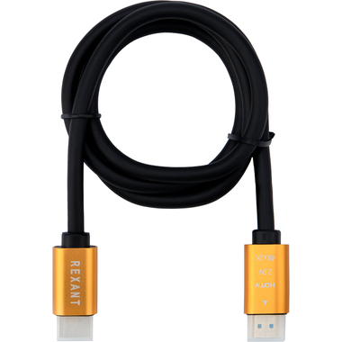 Кабель HDMI 2.0 REXANT Gold, 4К 60Hz, 1 метр 17-6102