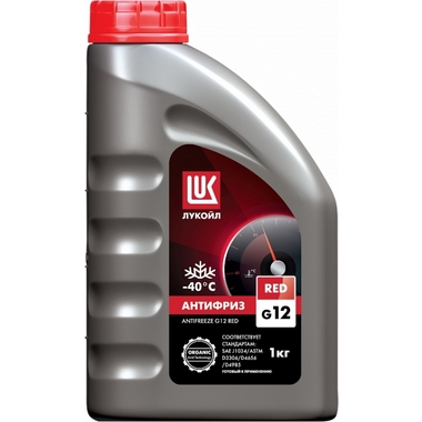 Антифриз Лукойл G12 RED, 1 кг 227392 LUKOIL