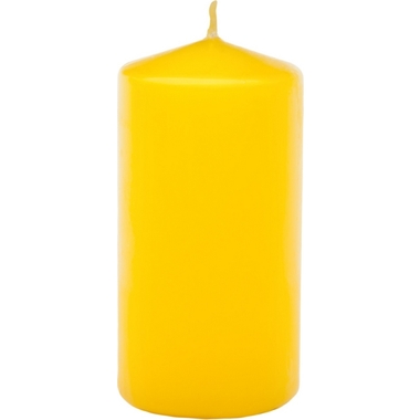 Свеча Lumi бочонок 50x100 мм, цвет желтый 5070862