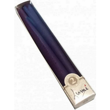 Античная свеча Lumi 22x250 мм, цвет фиолетовый, 2 шт 5070668