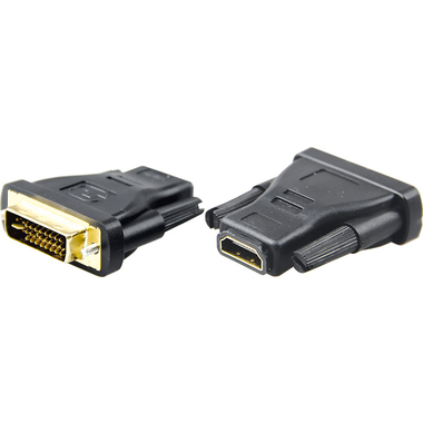 Переходник штекер REXANT DVI - HDMI гнездо 06-0172-B