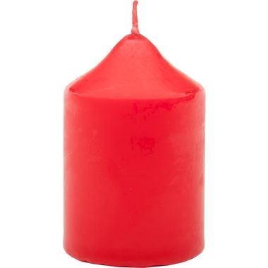 Свеча Антей Candle бочонок 40x60 мм, цвет: красный 5070933