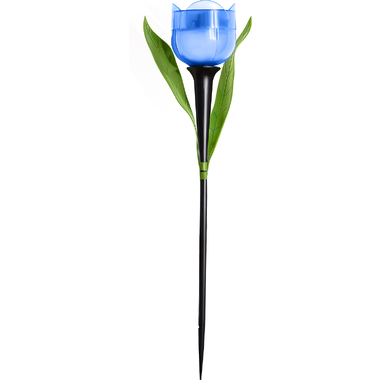 Садовый светильник Uniel на солнечной батарее "Синий тюльпан" USL-C-454/PT305 BLUE TULIP UL-00004279