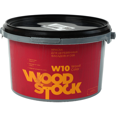 Краска для деревянных фасадов и OSB Woodstock W-10 Wood Color 2.5 кг ТД000005958