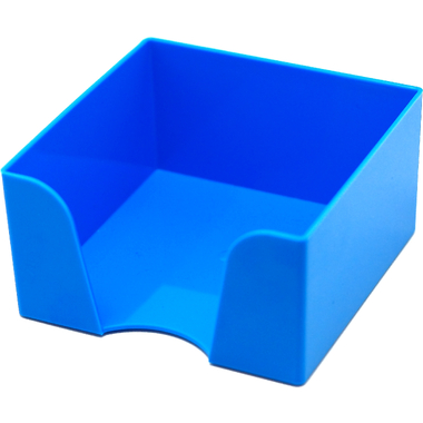 Пластбокс для бумажного блока ОСКОЛПЛАСТ 9х9х5 см, голубой 995-13