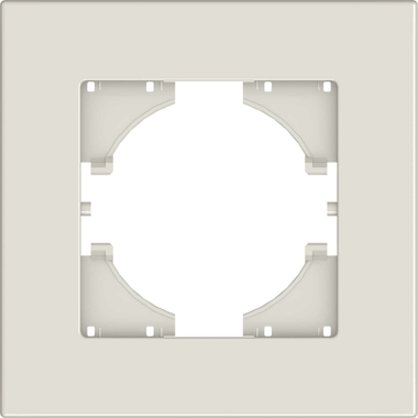 Рамка GUSI Electric City 1-местная, цвет бежевый C1111-003