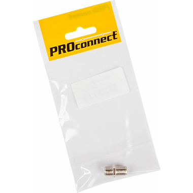 Антенный переходник PROCONNECT RG-6, SAT, гнездо F - гнездо F, бочка 05-4201-6-7