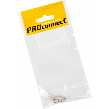 Антенный разъем на кабель PROCONNECT штекер F для кабеля RG-6 05-4003-4-7