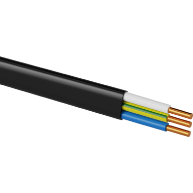 Кабель TDM ВВГ-П нг(А)-LSLTx 3x2,5 ок(N, PE)-0,66 ГОСТ (100м) SQ0117-0210