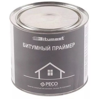 Битумный праймер, 2 л Bitumast 4607952900165