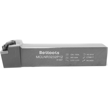 Резец проходной MCLNR 3232 P12 (32х32х170 мм) Beltools ri.428.23