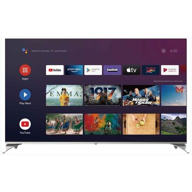 65" Телевизор Hyundai H-LED65QBU7500, QLED, 4K Ultra HD, черный, СМАРТ ТВ, Android