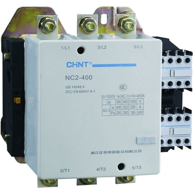 Контактор CHINT NC2-400 400А 230В/АС3 50Гц (R) 236157