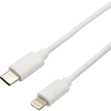 Кабель USB Type-C - Lightning REXANT 2.1 A, 1 м, для iPhone белый 18-1898