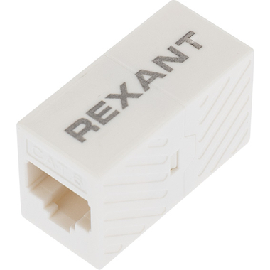 Проходной неэкранированный адаптер REXANT RJ-45(8P-8C), UTP категория 6 03-0108