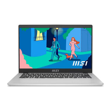 Ноутбук 14" IPS FHD MSI Modern 14 C12M-239RU silver (Core i5 1235U/8Gb/512Gb SSD/VGA Int/W11) (9S7-14J111-239)