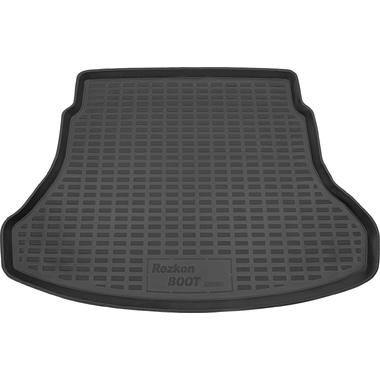 Пластиковый коврик в багажник REZKON черный для Hyundai Solaris 17-н.в. 5020050200