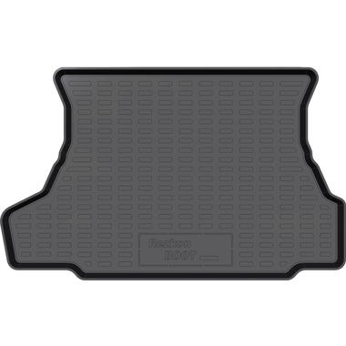 Пластиковый коврик в багажник REZKON черный для LADA ВАЗ 2102-2104 5039005120