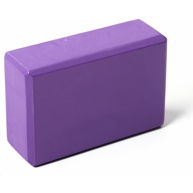 Блок для занятий йогой Lite Weights фиолетовый 5496LW